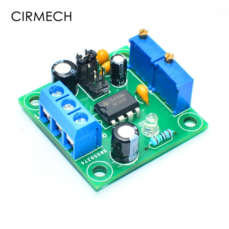 Генератор прямоугольных волновых сигналов CIRMECH NE555 Регулируемый Импульсный