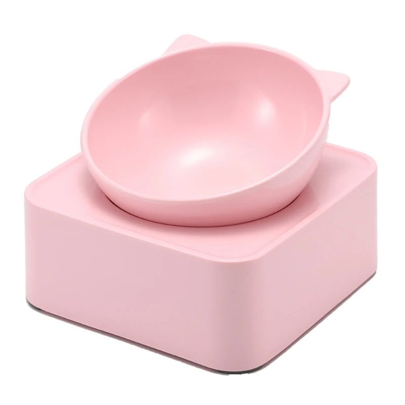

Single Raised Detachable Elevated Stand Dog Cat Bowl 0-30 Free Tilted Non-slip
