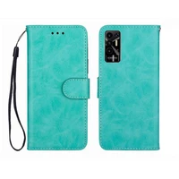 for tecno pova 2 pova2 6 9 2021 wallet case high quality flip leather protective phone support cover