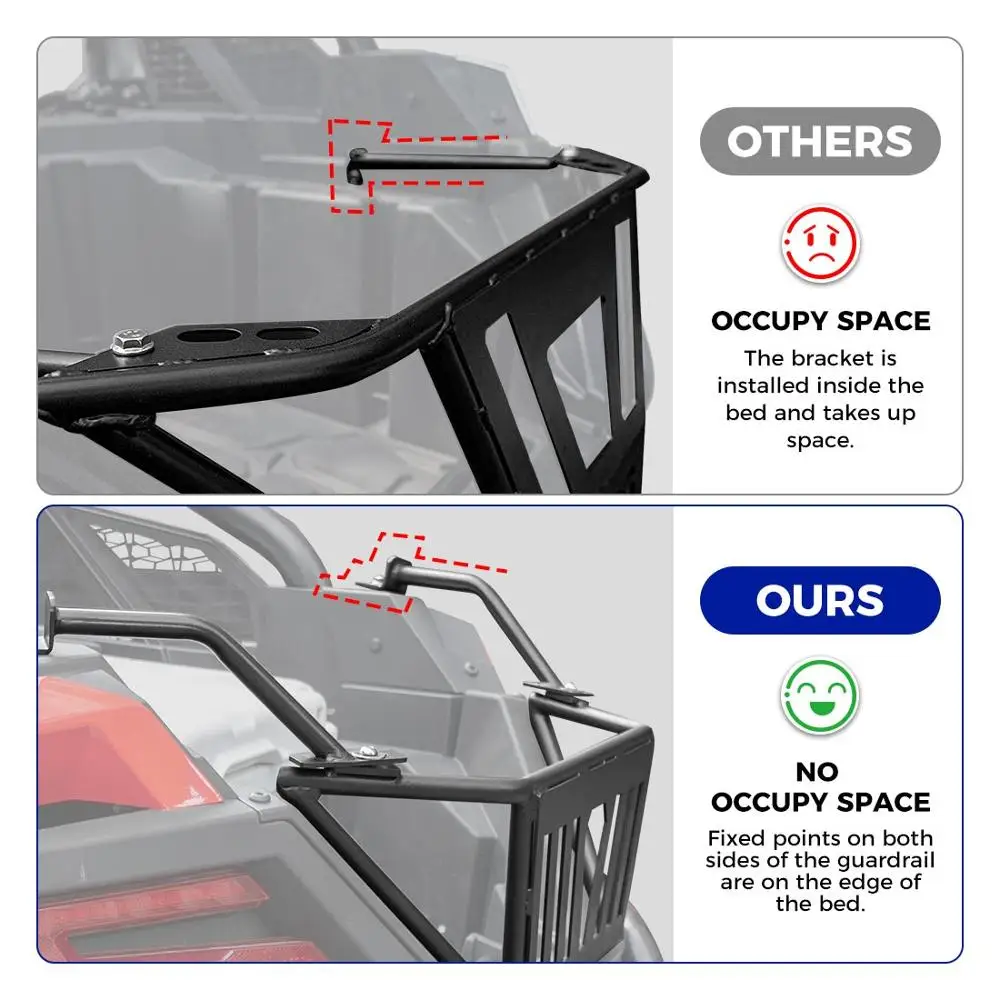 Бампер для Polaris RZR аксессуары бампер багажника из углеродистой стали PRO XP / 4 2020