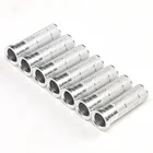 50 шт.лот, Высококачественная Алюминиевая Вставка, подходит для внутреннего диаметра 6,2 мм, карбон стрелы Стекловолоконная, вал для стрельбы из лука для охоты