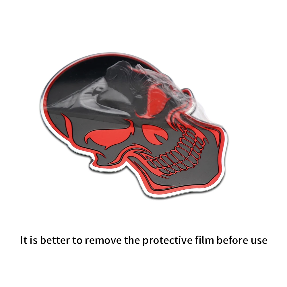 Автомобильный значок с черепом 3D алюминиевый флаг Великобритании США Франции