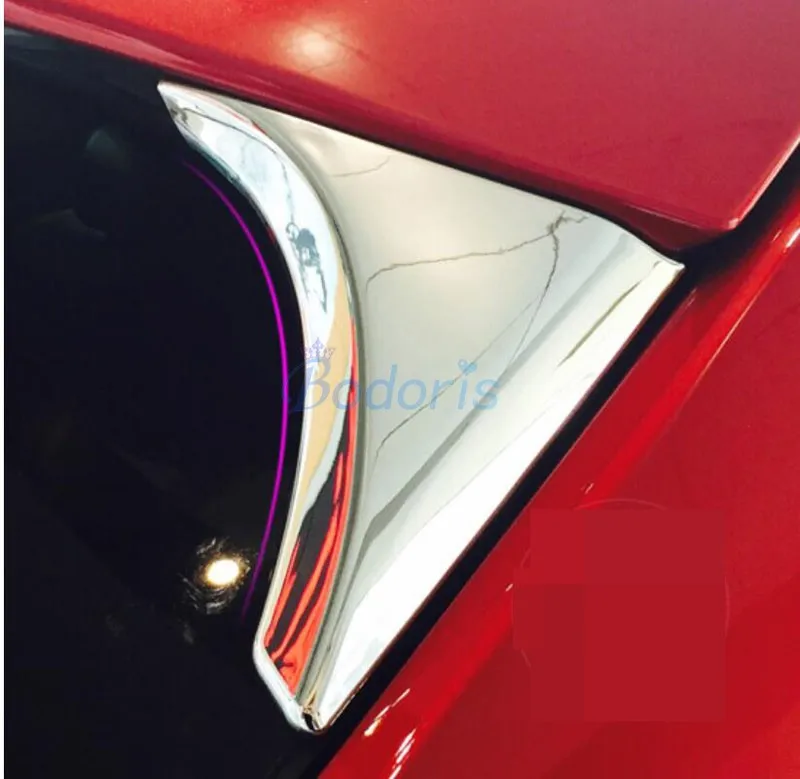 Для Nissan Qashqai 2014 2015 2016 2017 2018 задний оконный боковой спойлер формовочная отделка