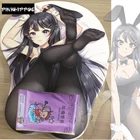 Мягкий гелевый 3D-коврик для мыши, эргономичный коврик для мыши с поддержкой запястья