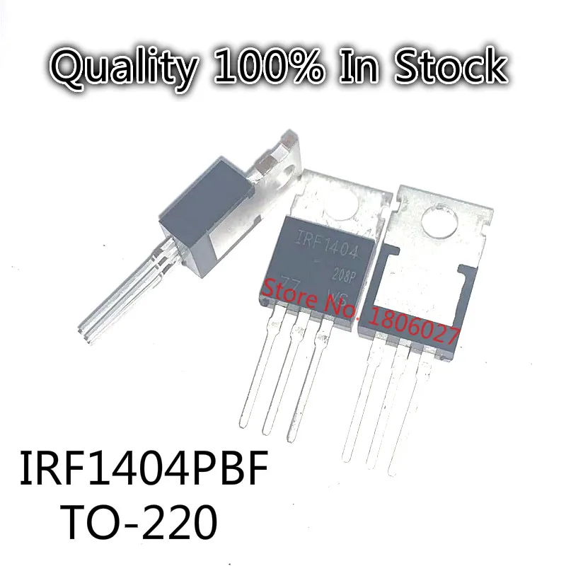 

10PCS/LOT IRF1404PBF TO220 IRF1404 40V 162A TO-220 New original In Stock