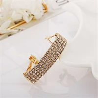 new crystal flower hair clip hairpins for women fashion rhinestone pearl clips hair accessories