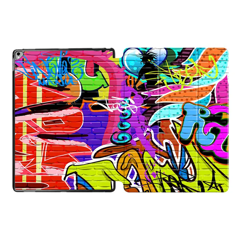 IP19 MTT граффити из искусственной кожи чехол для iPad Pro 12,9 дюйма планшет чехол для iPad Pro 12," Coque Fundas A1584 A1652 A1670 - Цвет: IP19