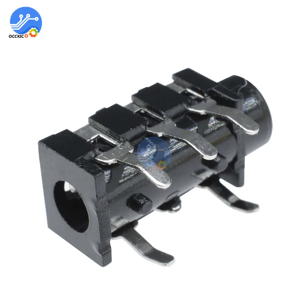 20 шт. 3 5 мм 5Pin стерео наушники Аудио разъем для наушников|socket 3.5mm|socket jacksocket audio |