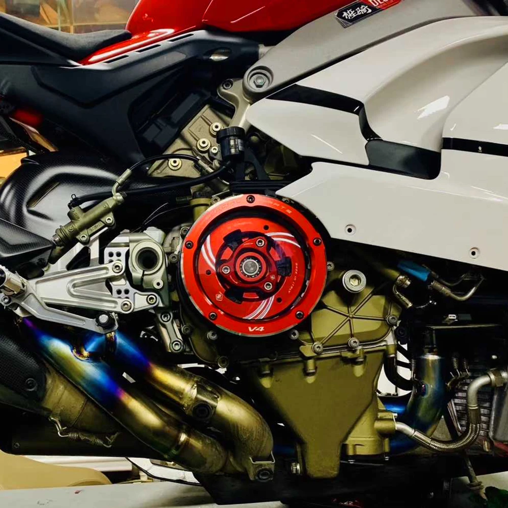 Пластина давления сцепления JAER CNC с пружинным фиксирующим кольцом для Ducati 1299 Panigale