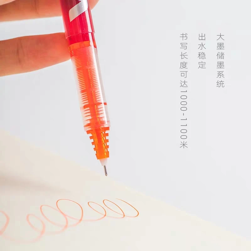 

1pc PILOT BX-V5 HI-TECPOINT Colour Gel Pen Straight Liquid Rollerball Pens 0.5mm Needlepoint Writing Office Supplies 12 Colors