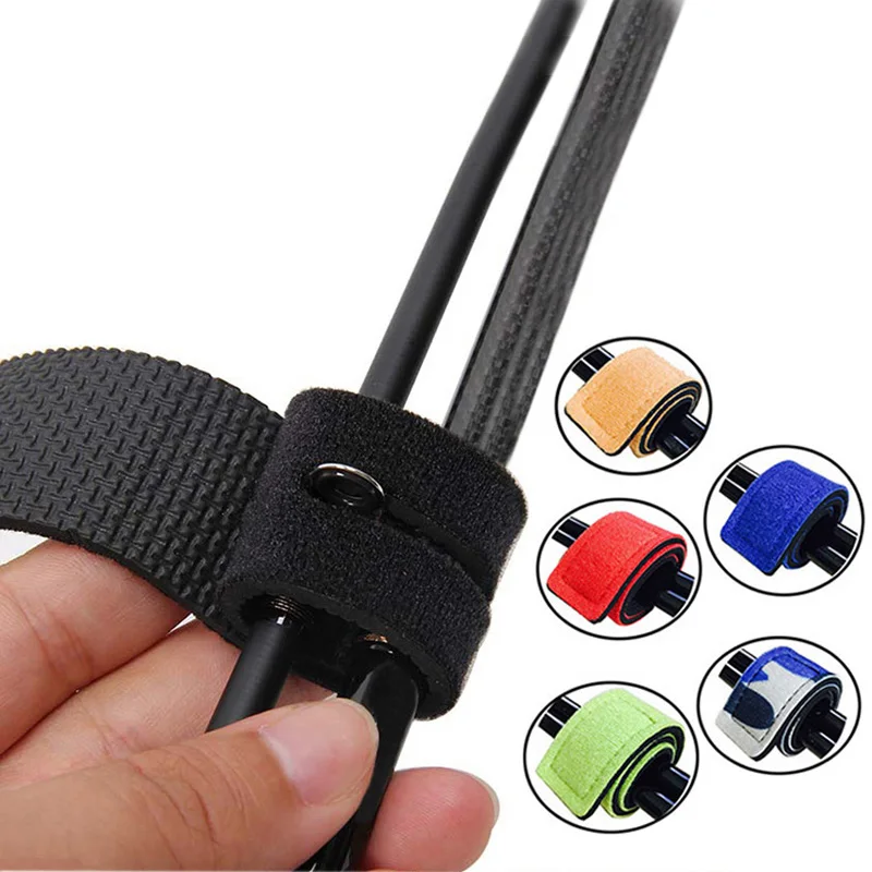 

1 Pcs New Fishing Tools Rod Tie Strap Belt Tackle Elastic Wrap Band Pole Holder Accessories Diving Materials Non-slip Firm