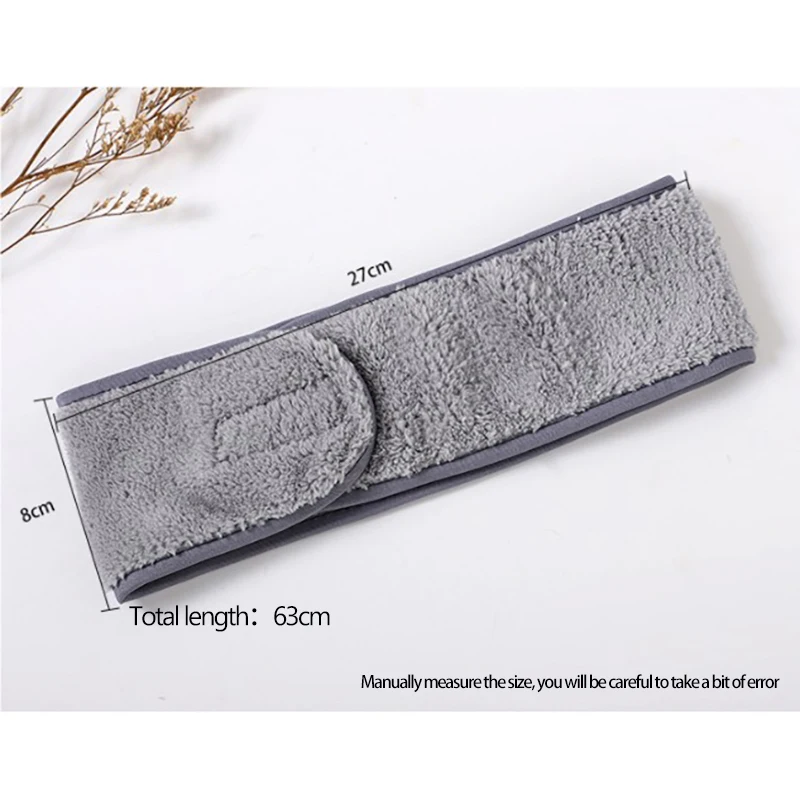 Регулируемая повязка для волос йоги спа ванны душа мытья лица держатель