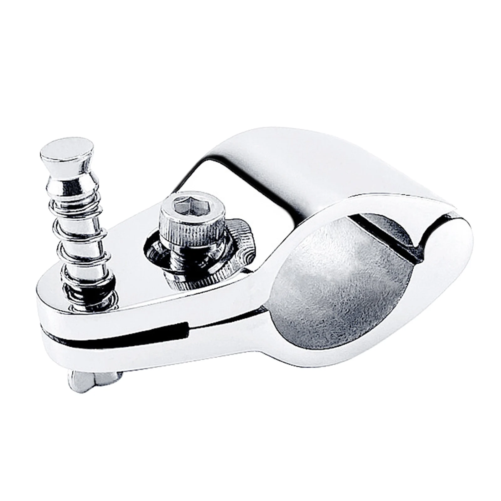

316 Stainless Steel Marine Boat Bimini Top Hinged Jaw Slide Hinge 1" 25mm Hardware Heavy Duty with Pin & Cam Clamp