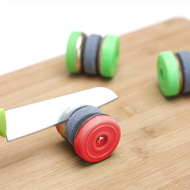 SOLEDI шлифовальные камни Точило для ножей кухонные инструменты круглой формы