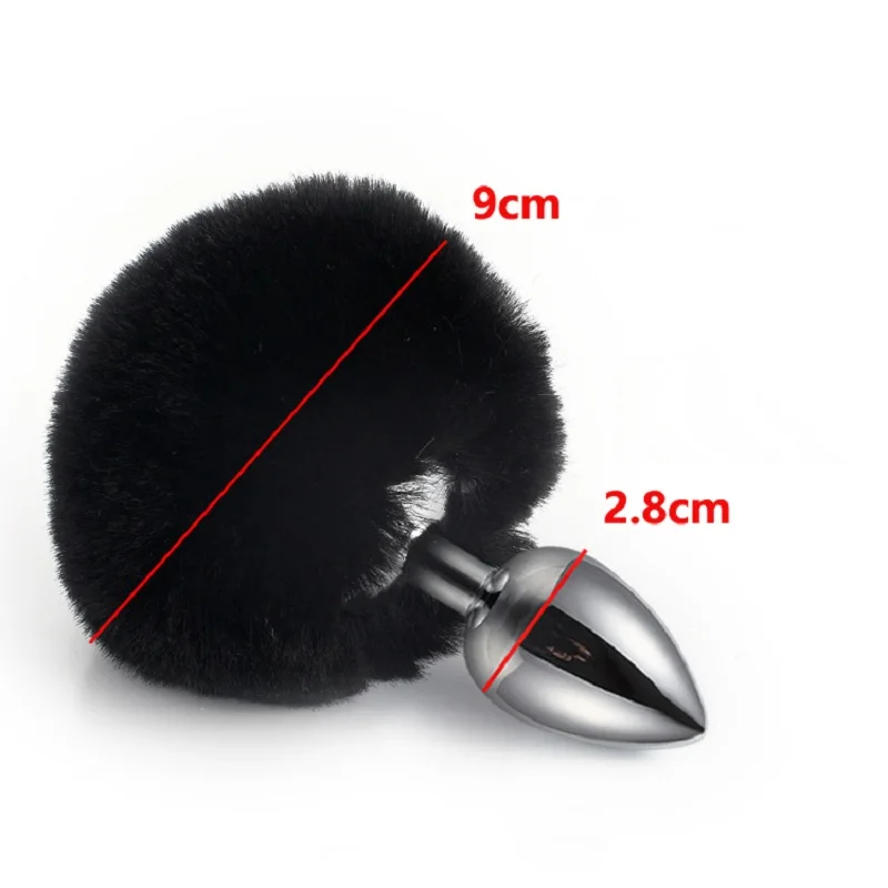 Металлическая Анальная пробка кролика фаллоимитатор аксессуары для простаты