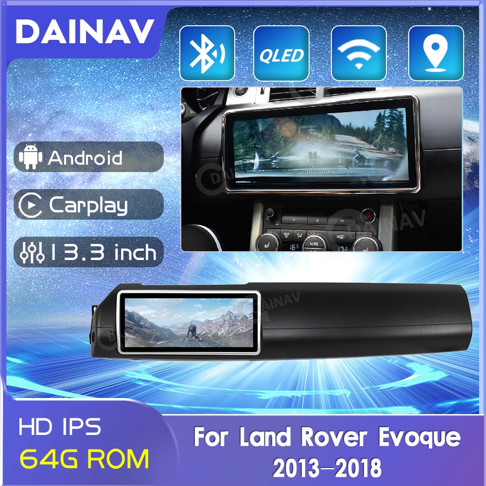 

2 din Android car GPS radio For Land Rover Evoque 2013-2018 car multimedia player navigation DVD Stereo receiver Head Unit