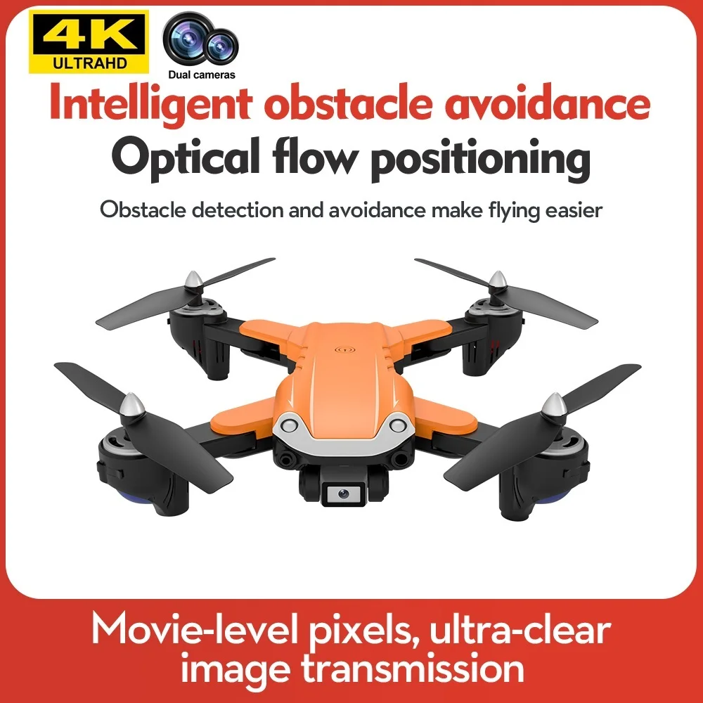 

S5 Drone With 4K HD Dual Camera WiFi FPV Intelligent obstacle avoidance Headless mode Professional Dron Rc Quadcopter VS XT6