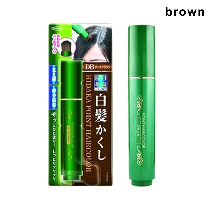 

Natural Herb White Hair Cover Pen White Long-Lasting Black Brown Disposable Pen SMJGood