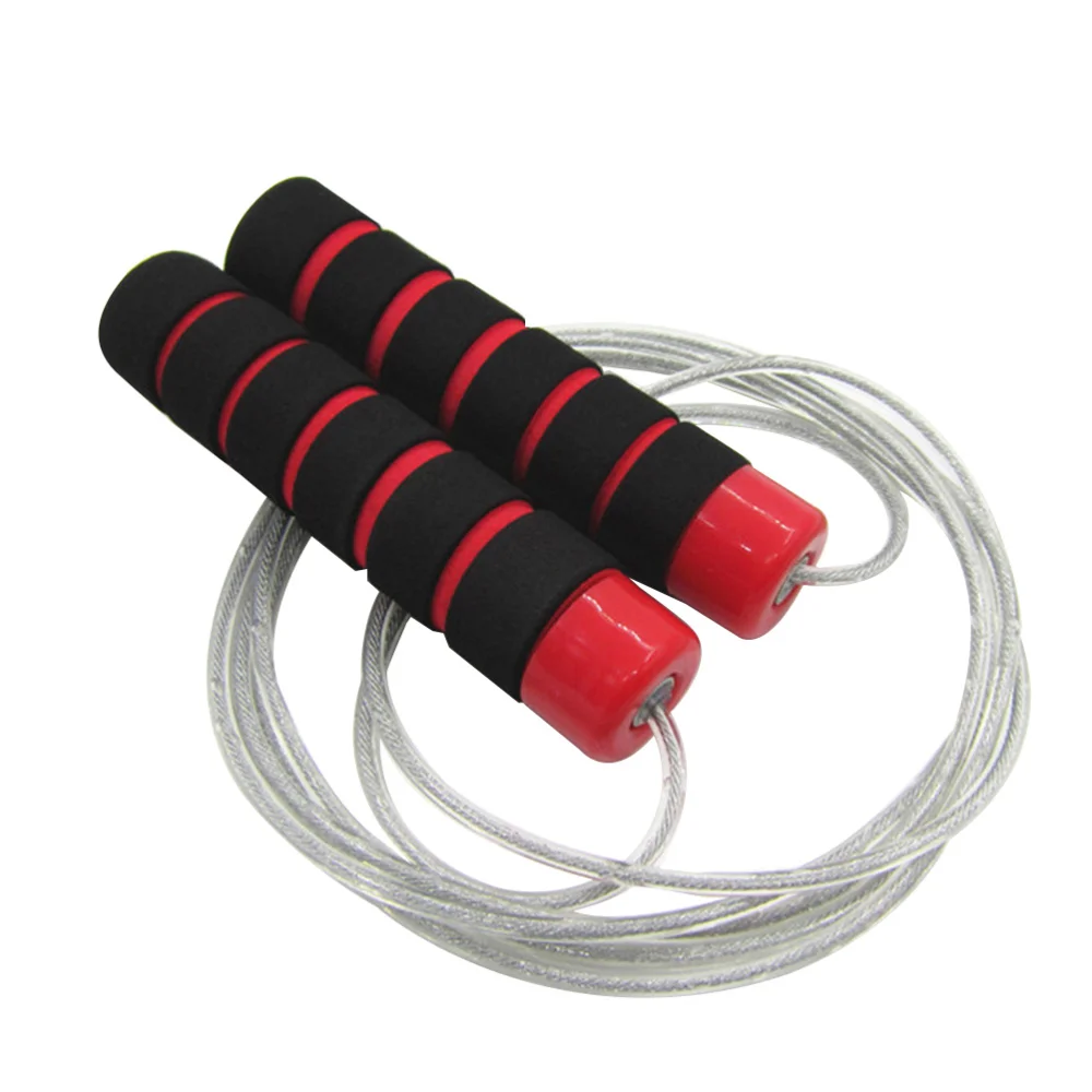 

1pc Adjustable Jump Skipping Rope Rapid Skipping Rope with A Durable Wire Bearing for Men and Women(Blue)