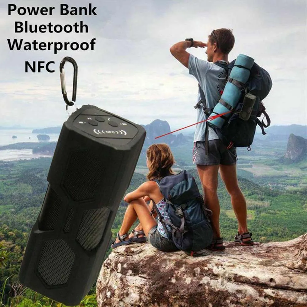 

Wireless bluetooth speaker waterproof subwoofer audio stereo tv computer speaker