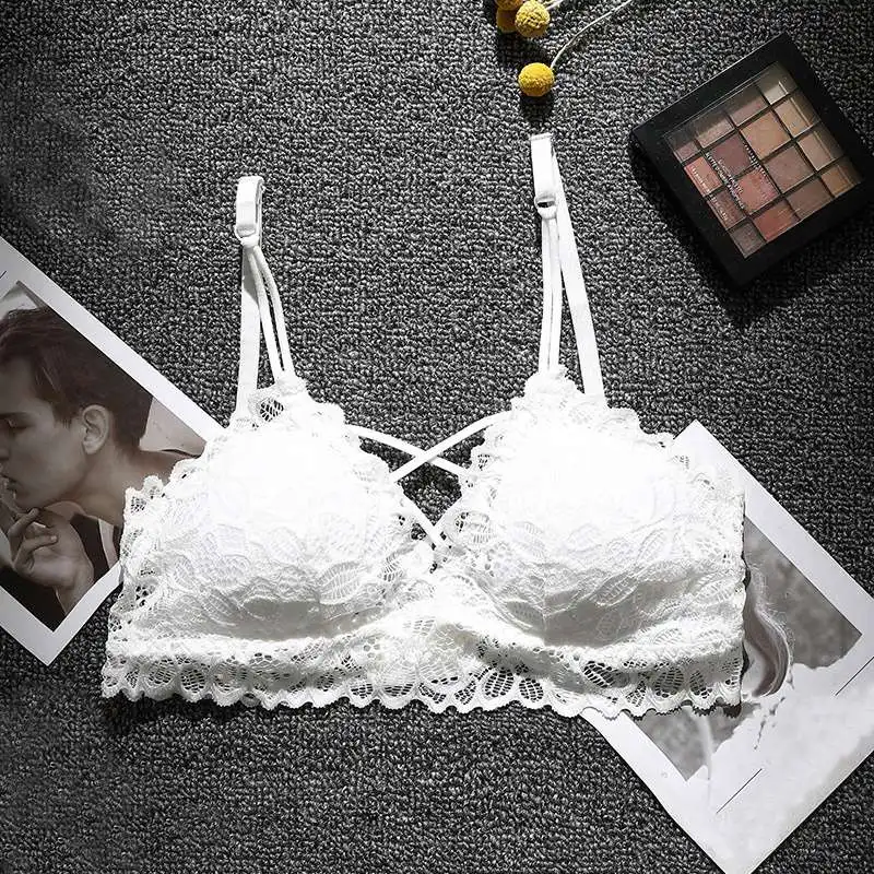 Сексуальное нижнее белье мягкие бюстгальтеры бесшовный кружевной бюстгальтер
