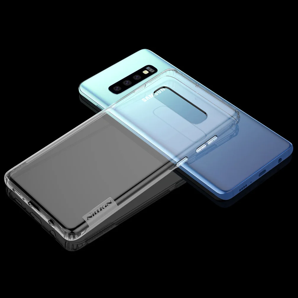 Case for Samsung S10 Plus NILLKIN Nature TPU Transparent soft back cover case for Samsung Galaxy S10+ /S10e