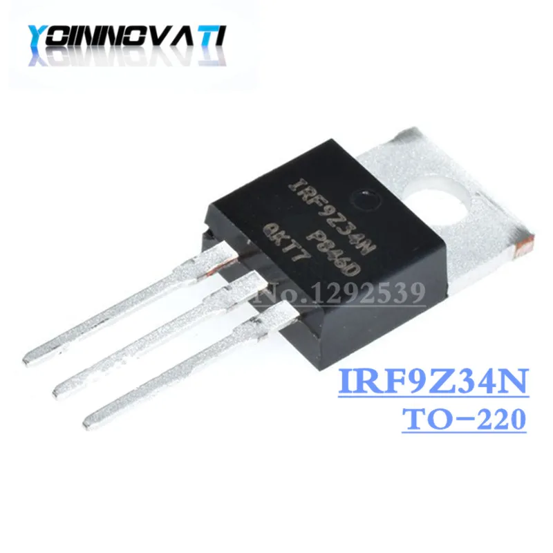 100 шт./лот IRF9Z34N IRF9Z34 IRF9Z34NPBF F9Z34N TO-220 лучшее качество! | Электронные компоненты и