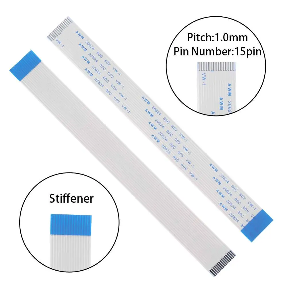 Кабель для камеры Raspberry Pi FFC гибкий плоский ленточный кабель 15 Pin 1 0 мм шаг модели A/B