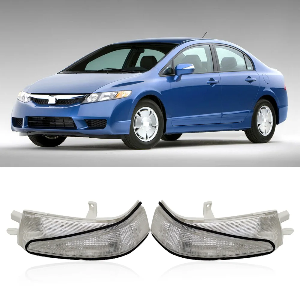 Автомобильное зеркало заднего вида светодиодный поворотный сигнал мигающий