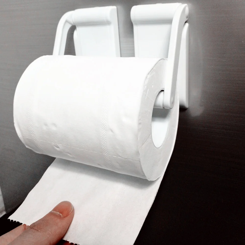 

Plastic Magnetic Paper Towel Roll Holder Towel Rack Dispenser Kitchen Bathroom Paper Towel Racks