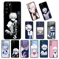 hot japanese anime character for huawei p50 40 30 20 10 9 lite e mini pro 5g 2017 2019 soft silicone black cover phone case
