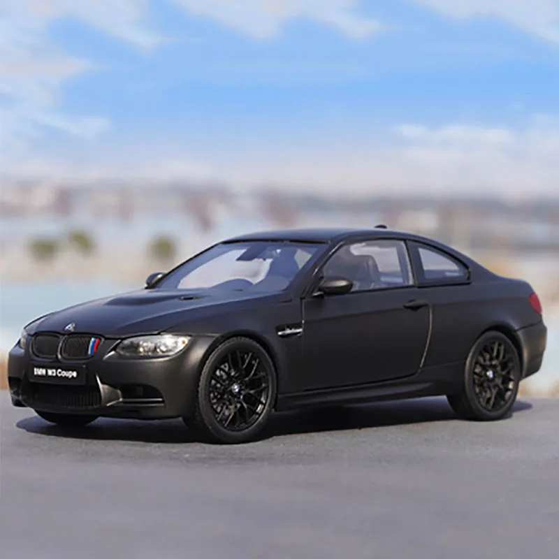 Оригинальная Полноразмерная модель автомобиля M3E92 из сплава 1:18 GTS|Наземный