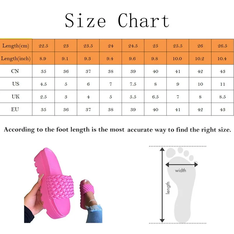 

Summer Slippers Fashion New Women Sandals Solid Color Open Toe Woven Sandals Heel Thick Sandals Outdoor Beach Women's Sandals