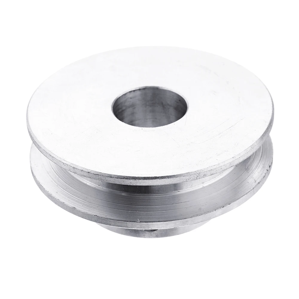 Шкив из алюминиевого сплава с одним пазом 40 мм 4-12 шкив фиксированным отверстием