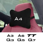 Автомобильный подголовник для Audi Q5 8R SQ5 Q7 4L 4M Q3 8U F3 TT 8J 8S TTS 8N A3 8P 8V B6 A4 B8 B9 A6 C7 C6 4F, автомобильные аксессуары для интерьера