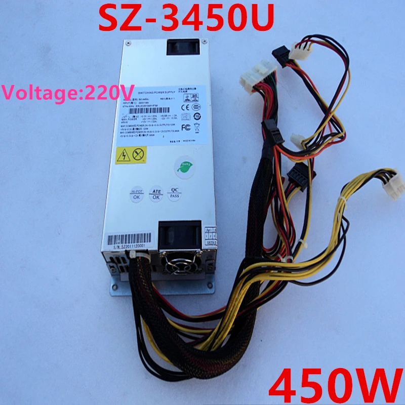 

Новый оригинальный блок питания для Sezolo 1U 450 Вт, импульсный источник питания SZ-3450U