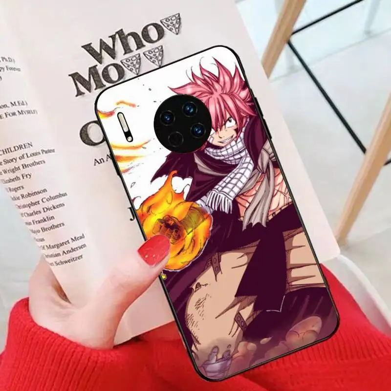 Чехол для телефона с аниме мангой и сказочным хвостом Huawei Mate 20 10 lite pro X Honor paly Y 6 5 7 9