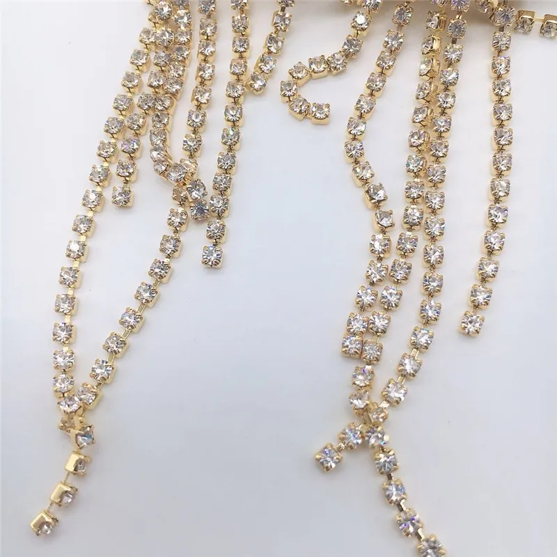 2020 new shiny crystal love Tassel Earrings women's fashion jewelry luxury party dress earrings accessories | Украшения и