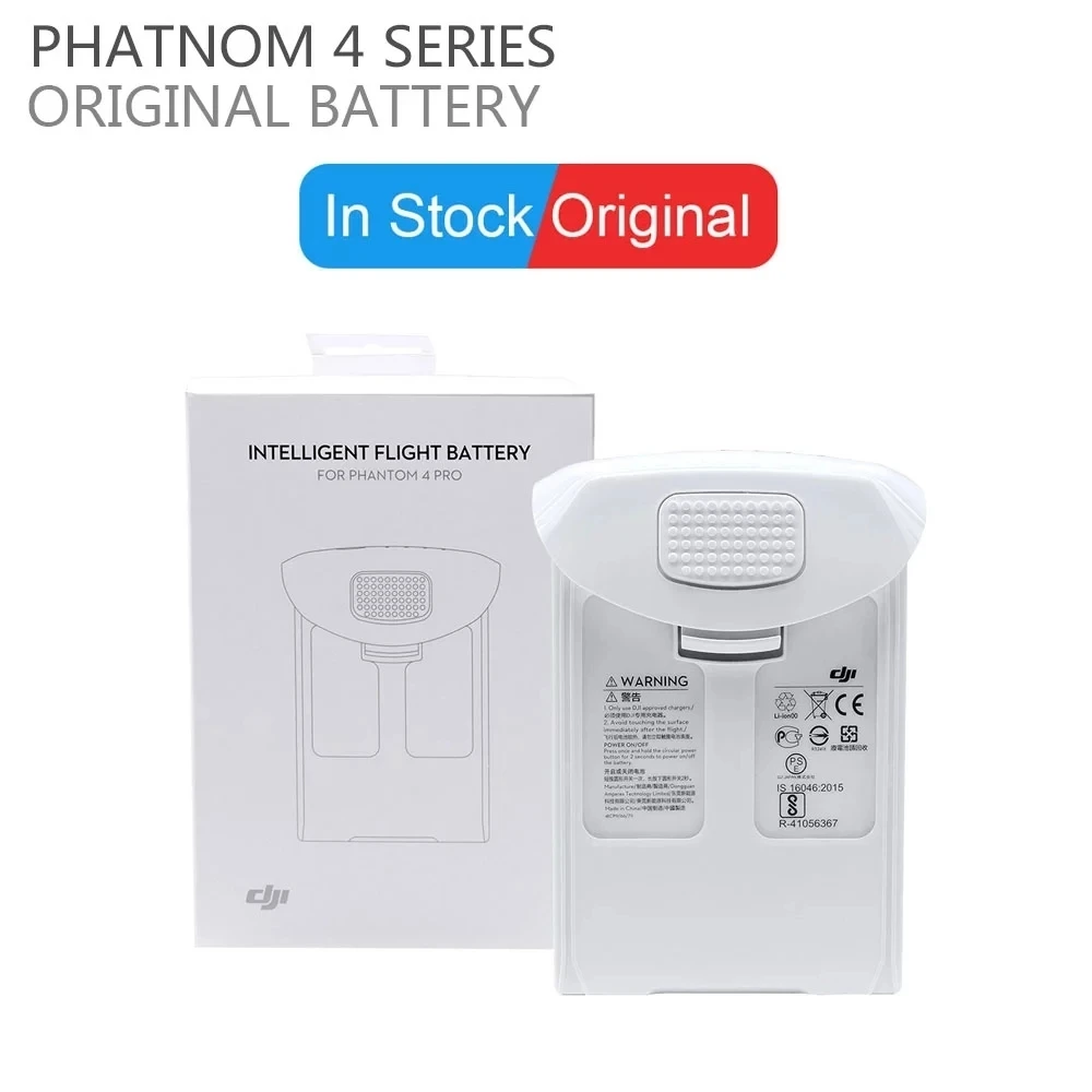 

Genuine New DJI Phantom 4 Series Intelligent Flight Battery Accessories Phantom 4 Pro/V2.0 Phantom 4 Advanced 5870 mAh Batteries