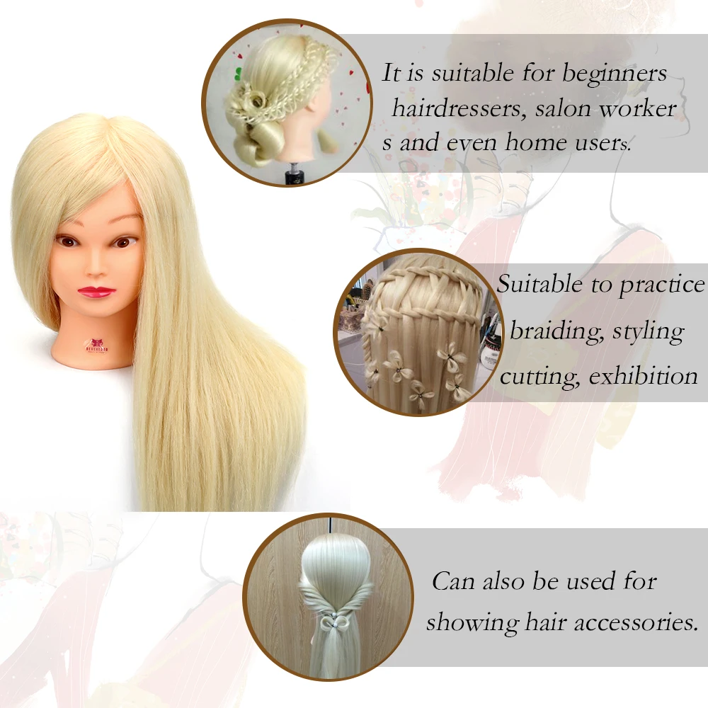 NEVERLAND 24 &quotблонд длинные волосы учебная голова профессиональная Невеста