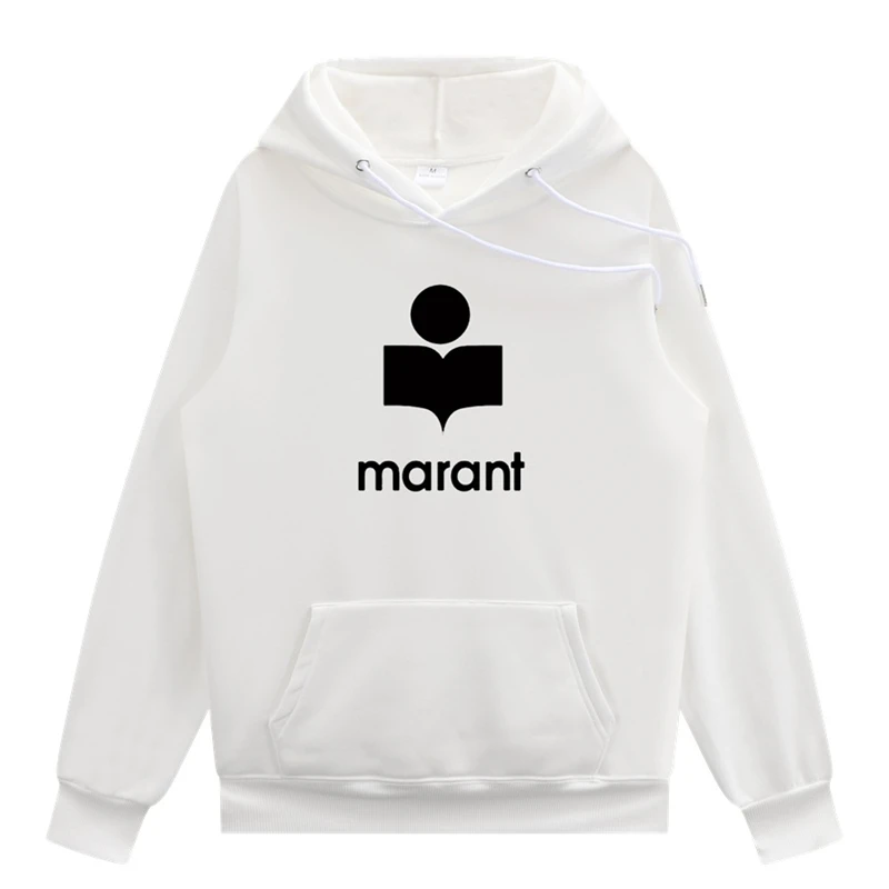 

2021 Autumn Winter Men Hoodies Marant Printed Male Sweatshirts Fashion Warm Streetwear Man Casual High Quality Mens Pullovers