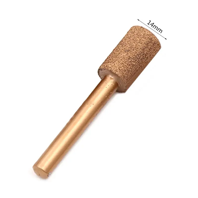 

6MM Shank 12-20MM Brazed Diamond Grinding Head Burrs Carving Peeling Bits