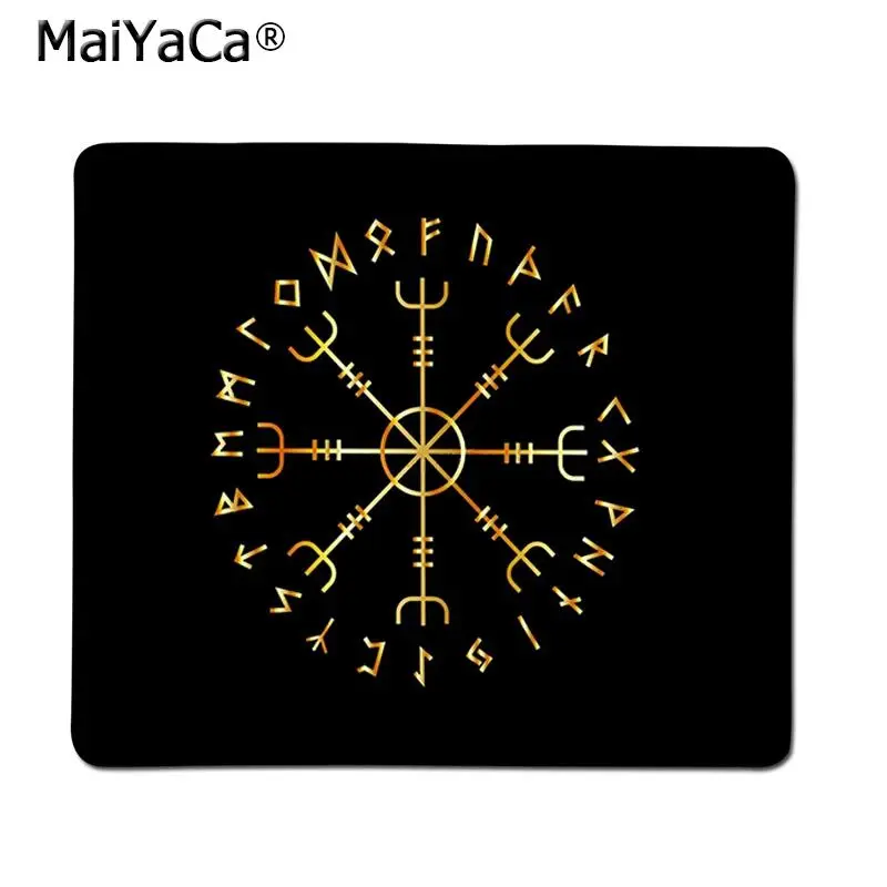 

Maiyaca High Quality Viking Vegvisir Odin Nordic Laptop Computer Mousepad Smooth Writing Pad Desktops Mate gaming mouse pad