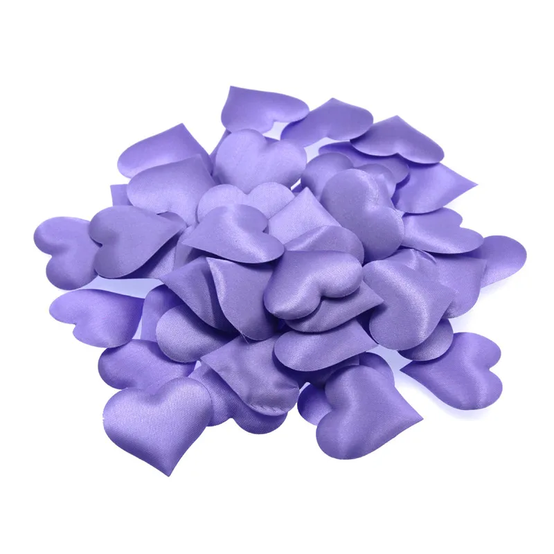 

100Pcs 2cm Rose Red Sponge Heart Shaped Confetti Throwing Petals For Wedding Marriage Home DIY Decor Decoration Party Favors