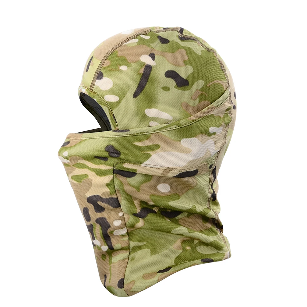 Камуфляжная мотоциклетная Балаклава Военная Тактическая Маска на все лицо