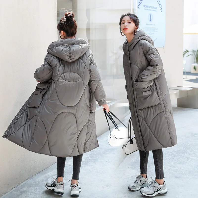 

Thickening Cotton-padded Clothes The New Winter 2021 Han Edition Dress Suit Coat Loose Down Cotton-padded Jacket Bread