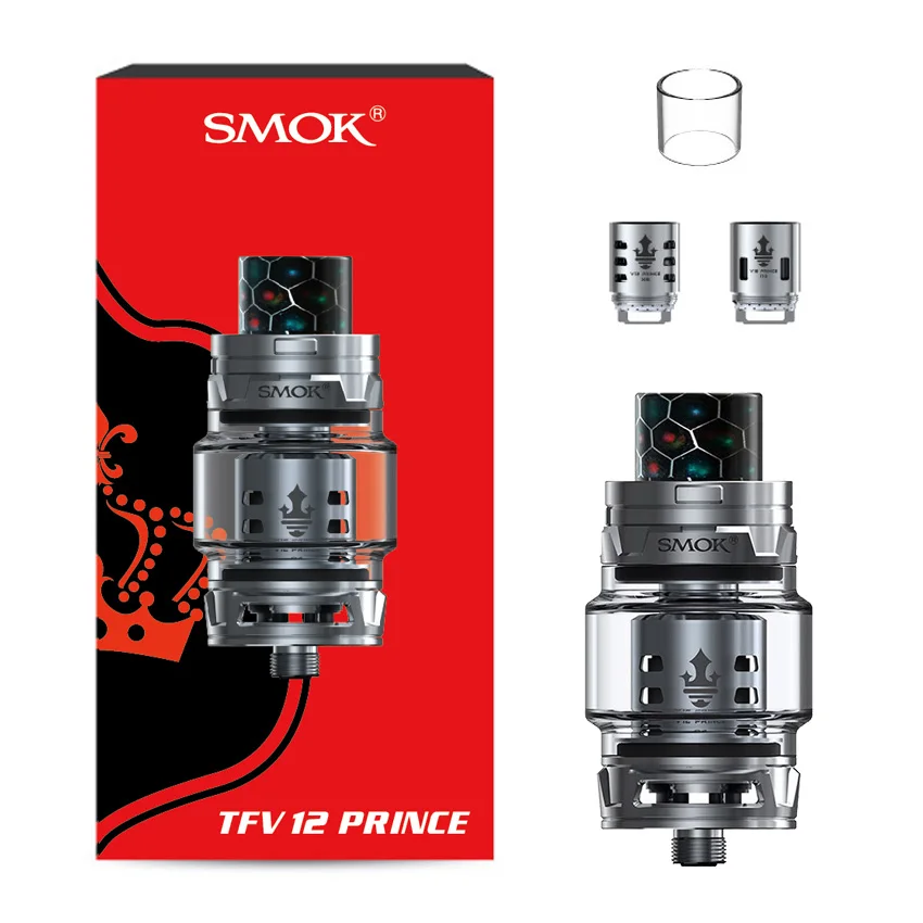 silver V12princetank SMOK X-priv комплект с 8 мл TFV12 Prince Tank Vaporizer 225 Вт X priv Mod электронная сигарета SMOK VAPE Kit VS G-priv 2 - Цвет: silver V12princetank