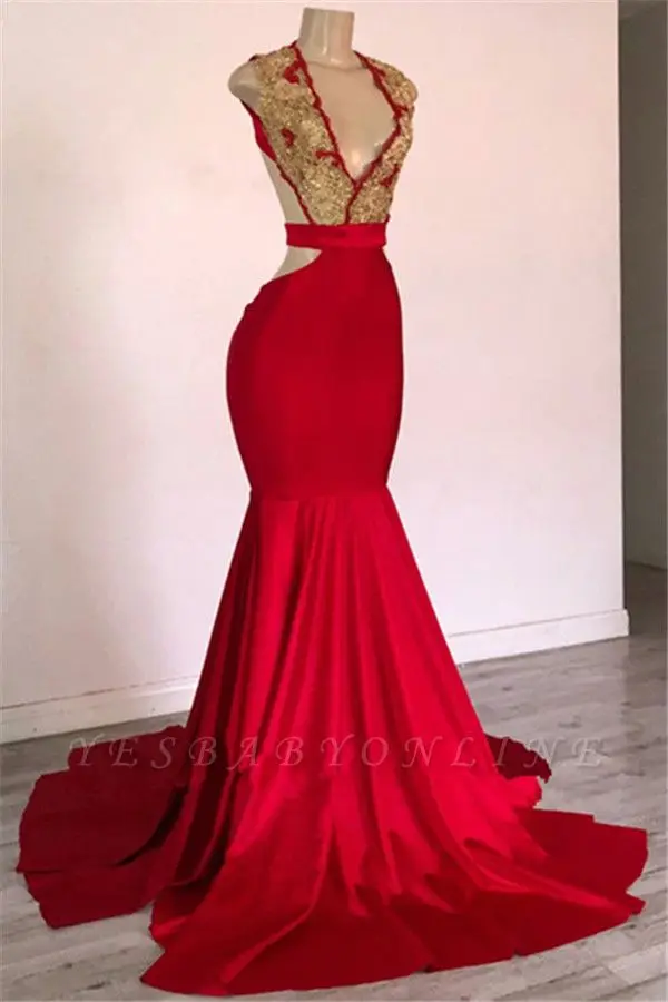 

New Arrivals Long Mermaid Prom Dresses with Straps Appliques Backless Sexy Back Style vestidos de fiesta largos elegantes
