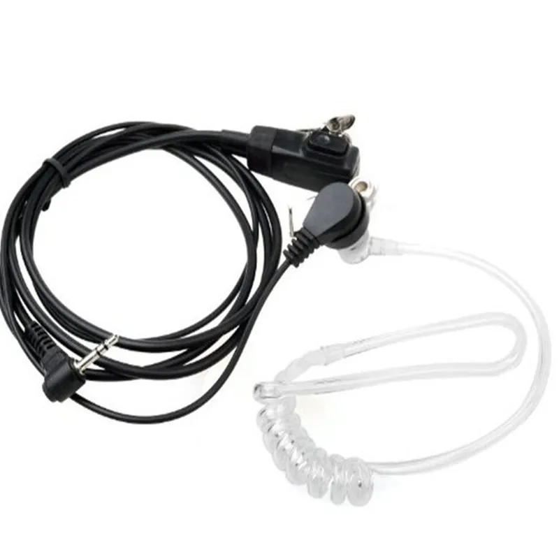 1 Контактный PTT MIC шумоподавляющий наушник гарнитура Воздушная трубка для Motorola T270