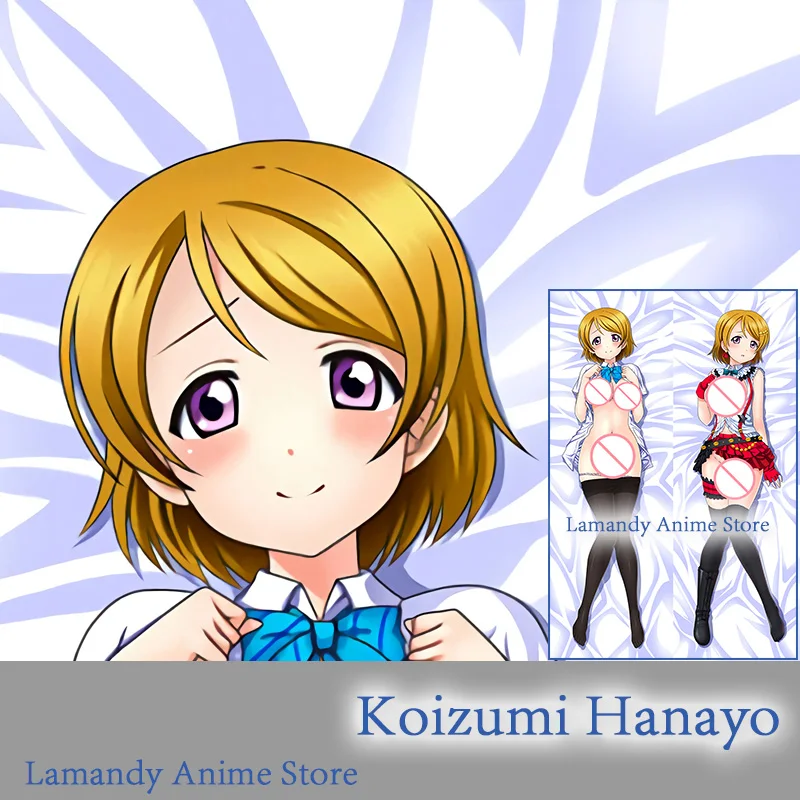 

Dakimakura Anime Koizumi Hanayo Love Live Double Sided Print Pillowcase Life Size Body Pillow Cover